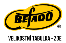 Befado-VELIKOSTNÍ TABULKA - ZDE